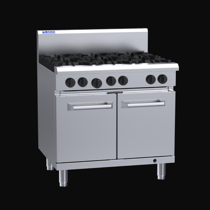Luus RF-6B 6 Burner Convection Oven