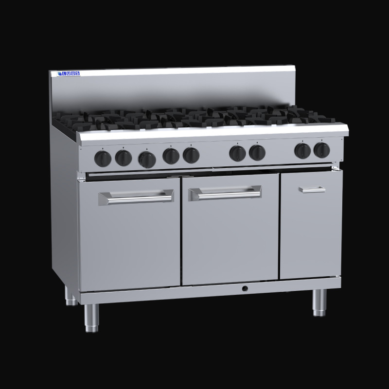Luus RF-8B 8 Burner Convection Oven