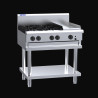 Luus CS-4B3P 4 Burner 300mm Griddle Cooktop