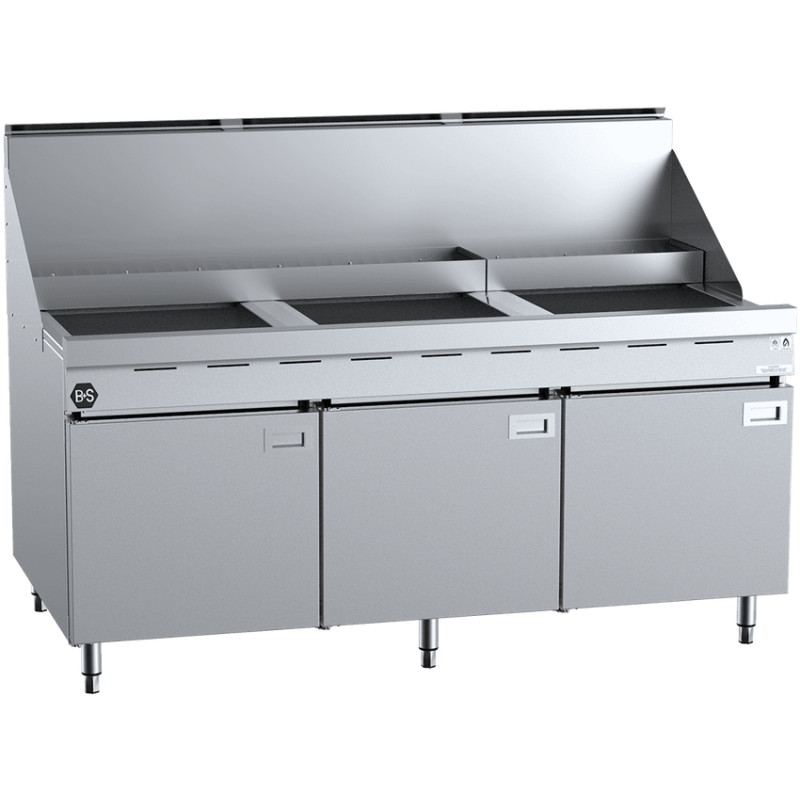 B+S COMMERCIAL KITCHENS - THREE PAN RAPID FRYER-RF-3