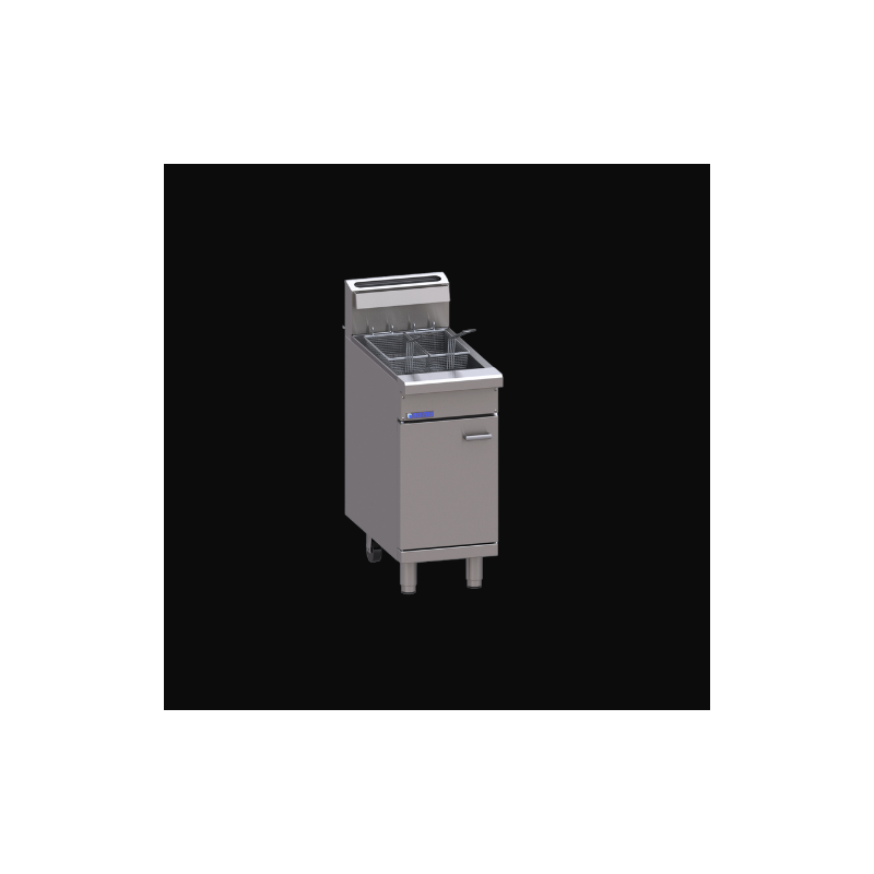 Luus FVG-40 2 Basket Single V-Pan Fryer