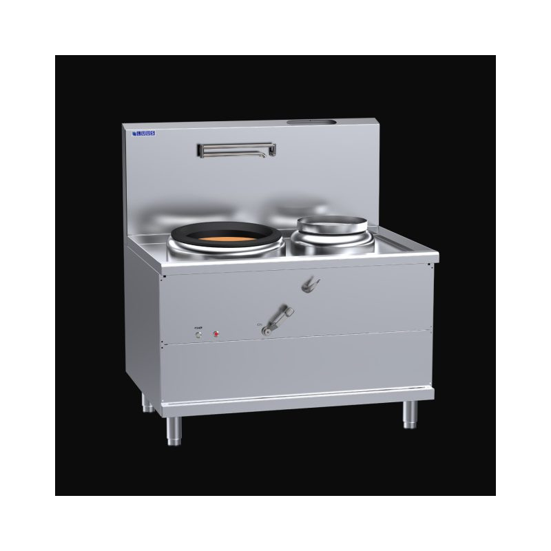 Luus WV-1A1P 1 Air-Blast Burner & 1 RHS Pot Fo San Wok