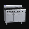 Luus RS-6B3C 6 Burner 300mm Chargrill with Static Oven