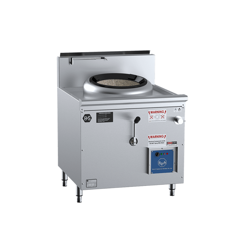 B+S COMMERCIAL KITCHENS - SINGLE HOLE HI PAC WOK-CCF-HP1S