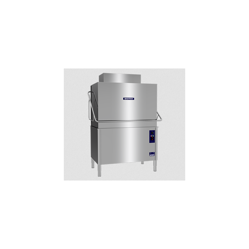 Washtech PW3C - Wide Body Passthrough Warewasher with Heat Recovery Unit - 500mm Rack