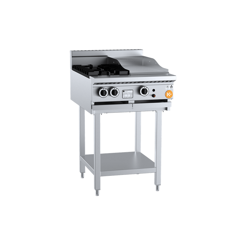 B+S COMMERCIAL KITCHENS - K+ Cook Top-KBT-SB2-GRP3