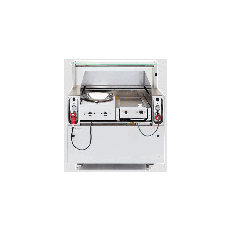 Rieber  - Air Cleaning System, 2 Element Mobile Cooking Module - Edge Extraction - acs 1100 d3