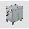 Rieber NORM-II-0 - 2 x Heated Cabinets Mobile Food Transport Trolley