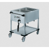 Rieber ZUB 2 - 2 x 1/1 GN Delivery Trolley