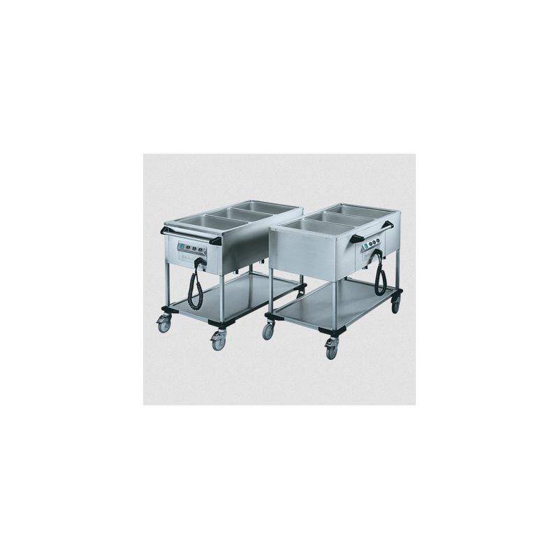 Rieber ZUB 3-K - 3 x 1/1 GN Delivery Trolley - Cooled