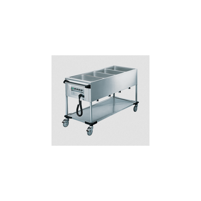 Rieber ZUB 4 - 4 x 1/1 GN Delivery Trolley