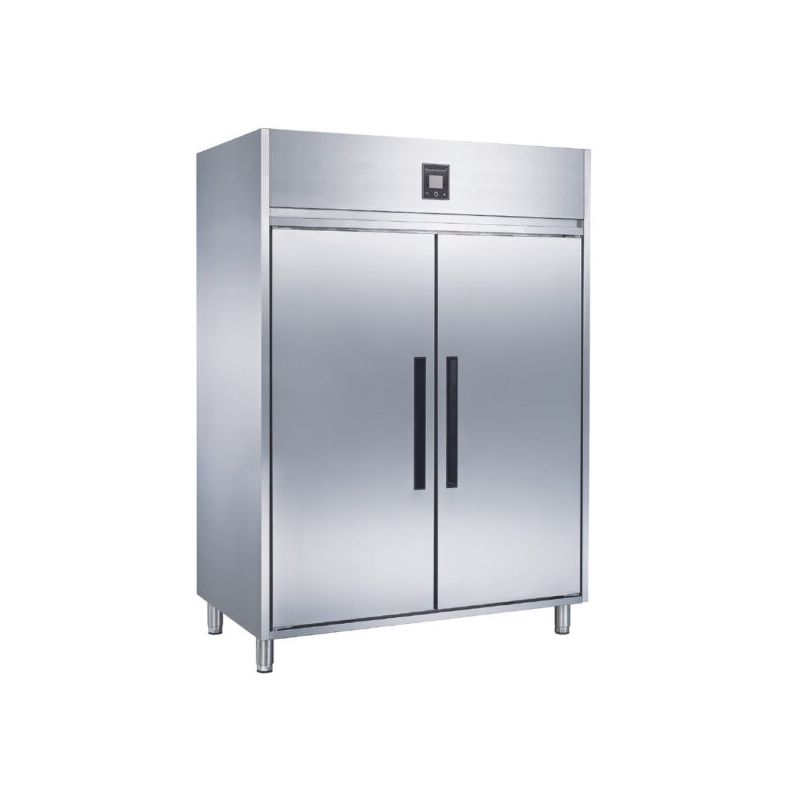 Glacian GUF2140 Stainless Steel Upright 2 Door Freezer