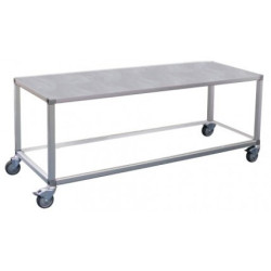 Stainless Steel Food Unloading Trolley