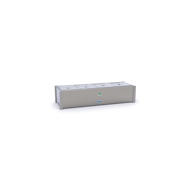Roband BM14A   Hot Bain Marie 4 x 1/2 size pans, single row