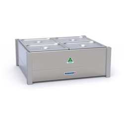 Roband BM22A   Hot Bain Marie 4 x 1/2 size pans, double row