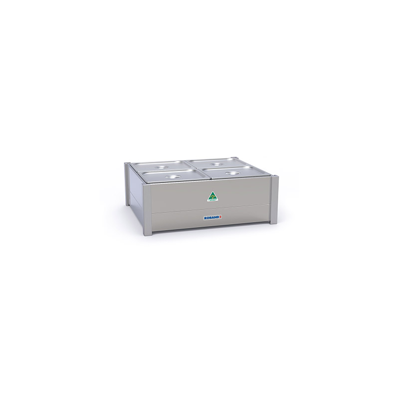 Roband BM22A   Hot Bain Marie 4 x 1/2 size pans, double row