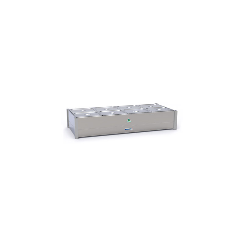 Roband BM24A   Hot Bain Marie 8 x 1/2 size pans, double row