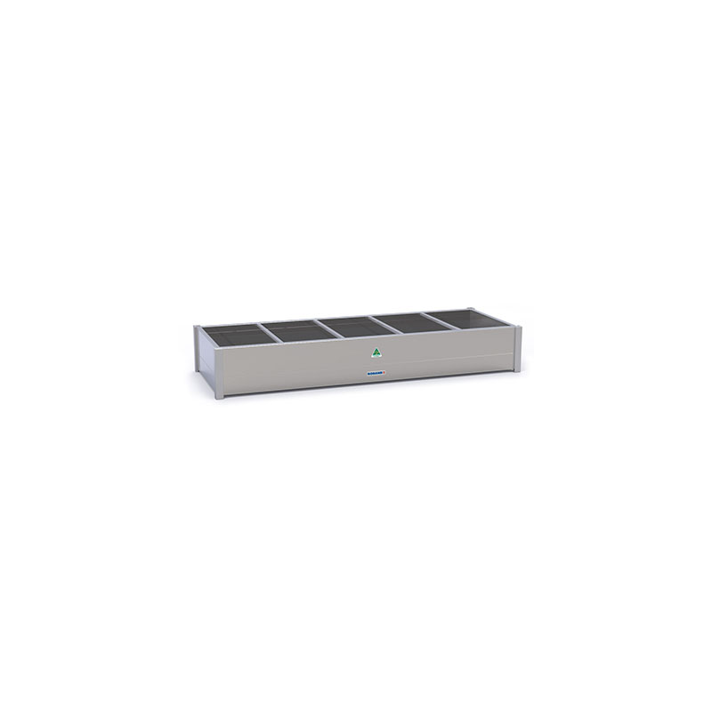 Roband BM25   Hot Bain Marie 10 x 1/2 size, pans not included, double row