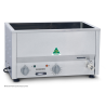 Roband BM2T   Counter Top Bain Marie  with thermostat 2 x 1/2 size, pans not included