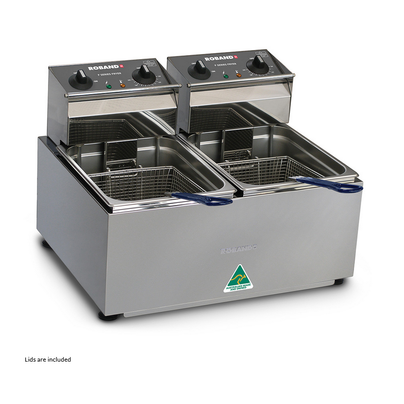Roband F28 Double Pan Fryer 2 x 8lt