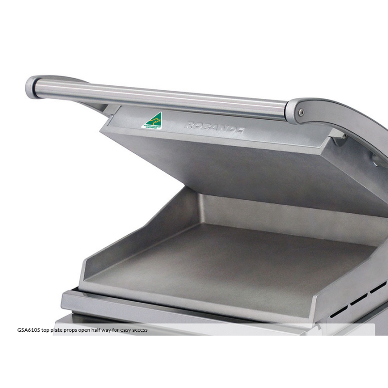 Roband GSA610S   Grill Station 6 slice, smooth plates, 9.6 Amp
