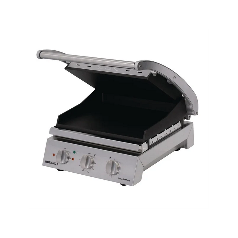 Roband GSA610ST   Grill Station 6 slice, smooth non stick plates, 9.6 Amp