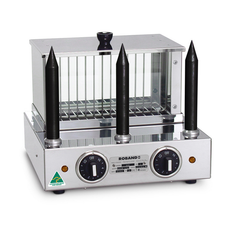 Roband M3T   Hot Dog and Bun Warmer Teflon coated