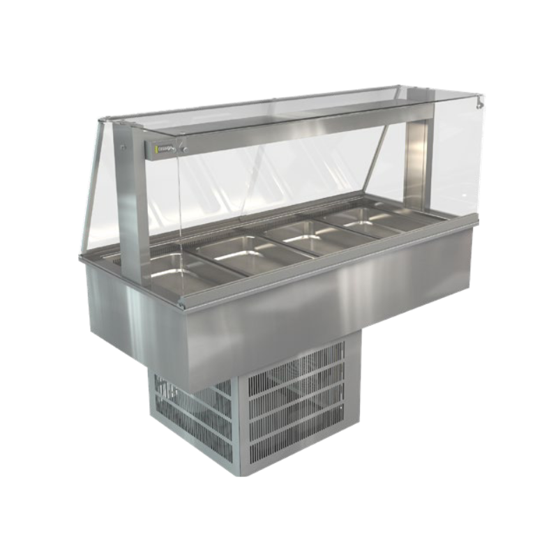 COSSIGA - COUNTERTOP COLD DISPLAY FRIDGE - LSRF4-FS