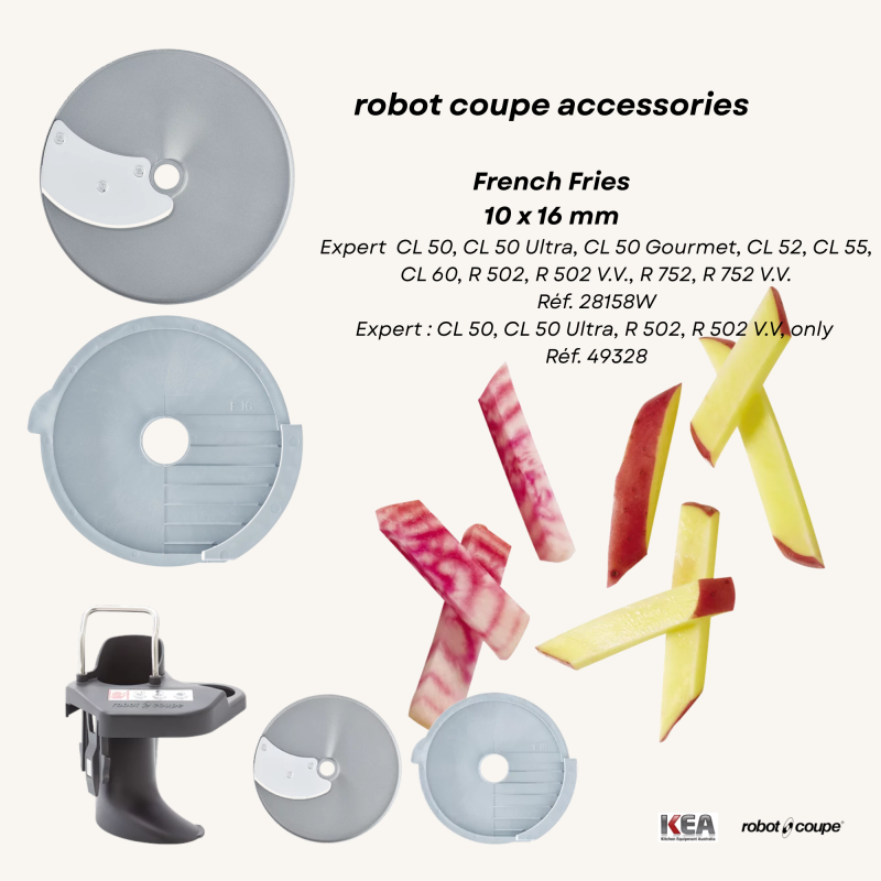 Robot Coupe 28158 10x16mm French Fries Disc