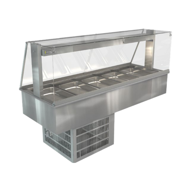 COSSIGA - COUNTERTOP COLD DISPLAY FRIDGE - LSRF5-FS