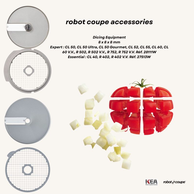 Robot Coupe Dice Equipment - 10 x 10 x 10 mm - Essential Series