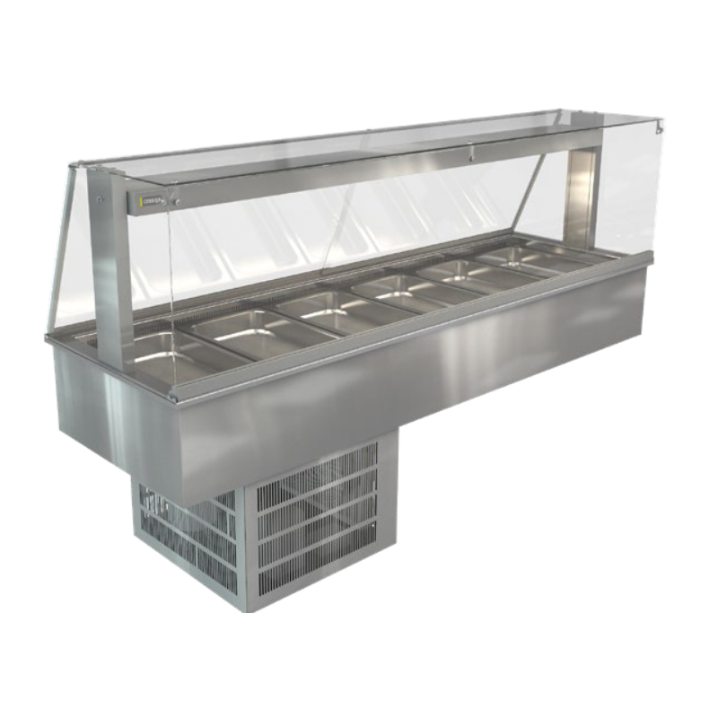 COSSIGA - COUNTERTOP COLD DISPLAY FRIDGE - LSRF6-FS