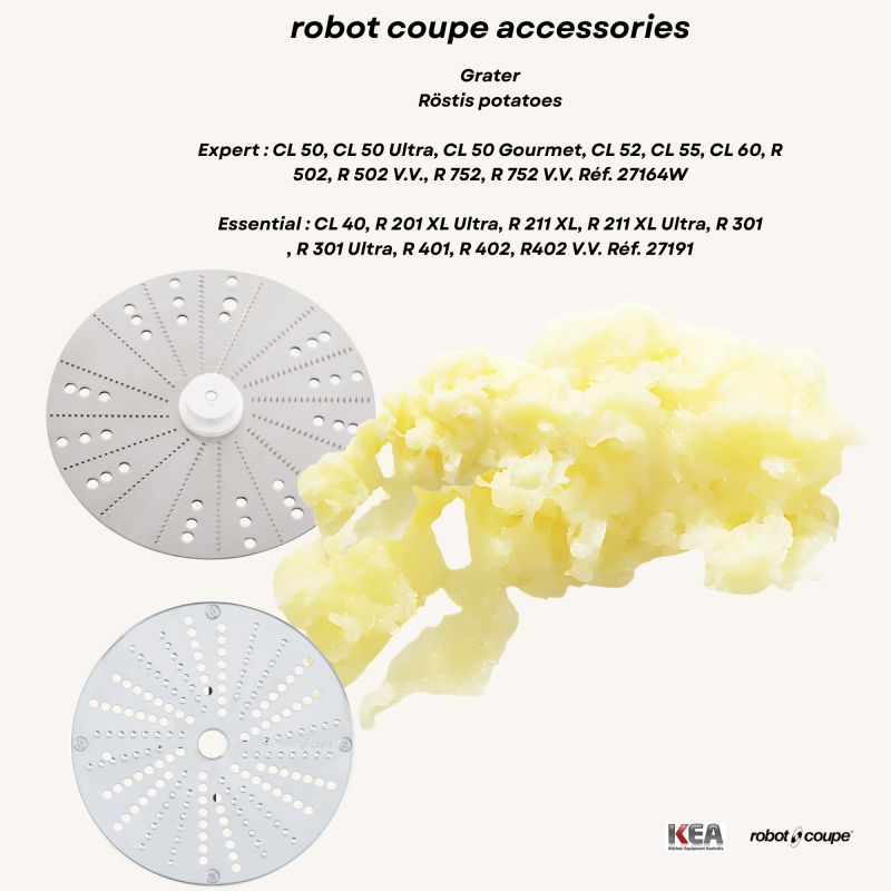 Robot Coupe Grate - Rostis Potatoes - Essential Series