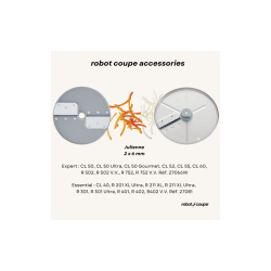 Robot Coupe Julienne - 2 x 6 mm - Essential Series