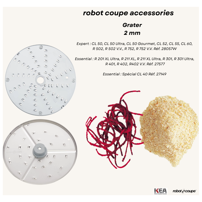 Robot Coupe Grate - 2 mm - Essential Series - CL40