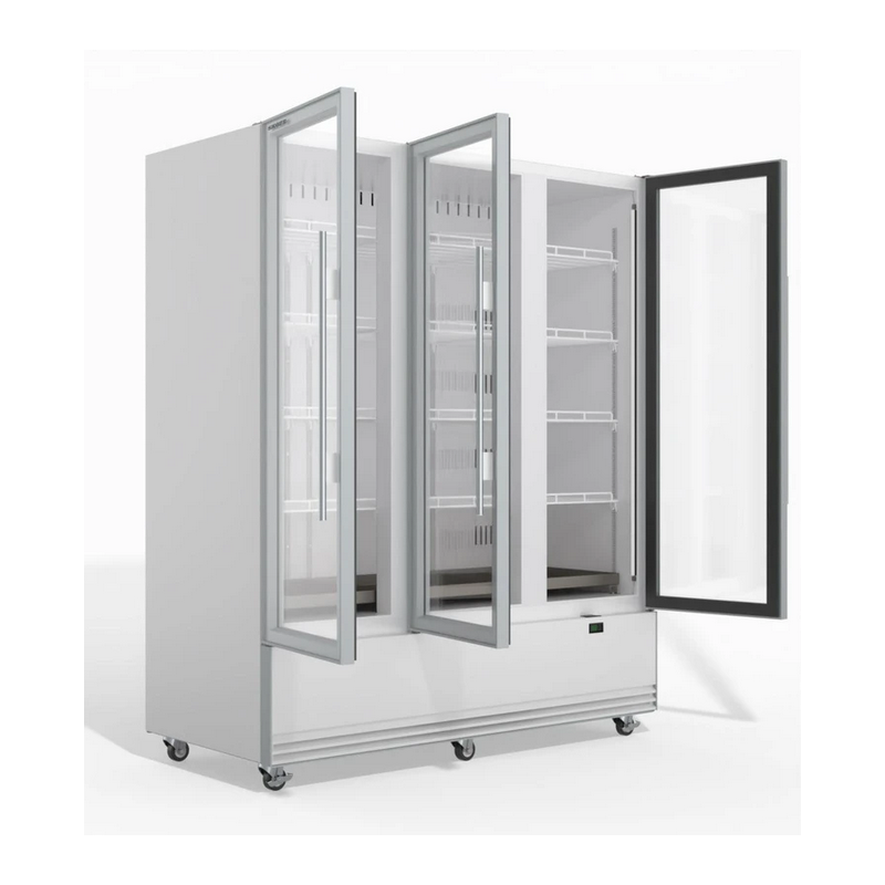 Skope BME1500N-A 3 Glass Door Display or Storage Fridge