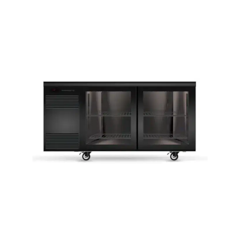 Skope CL.2.GSL BackBar 2 Glass Sliding Door CounterLine Fridge