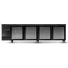Skope CL.4.GSW BackBar 4 Glass Swing Door CounterLine Fridge