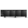 Skope CL.4.SSW BackBar 4 Solid Swing Door CounterLine Fridge
