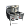 Complete WTB-2  WTBF -2 Two Hole Standard Wok Table 
