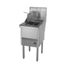 Complete WRF-4/22 Four Pan Fish and Chips Deep Fryer - 28 Liter Capacity 