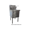 Complete WRF-1/12 Single Pan Fish and Chips Deep Fryer - 15 Liter Capacity
