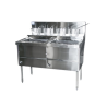 Complete WFS-2/22 Two Pan Fish and Chips Deep Fryer - 28 Liter Capacity
