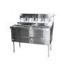 Complete WFS-2/18 Two Pan Fish and Chips Deep Fryer - 20 Liter Per Pan