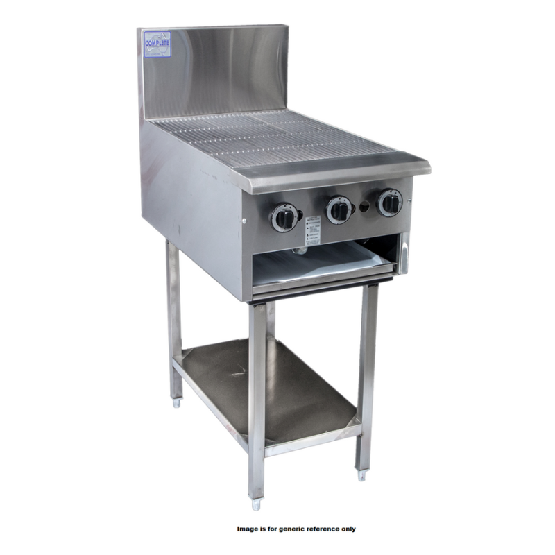 Complete CHG-900 Bench Mount Volcanic Rock 900mm Char Grill