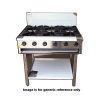 Complete BB-6 Six Burner Cook Top 