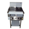 Complete BB-4/24G Four Burner Cook Top and 600mm Grill plate  Combination