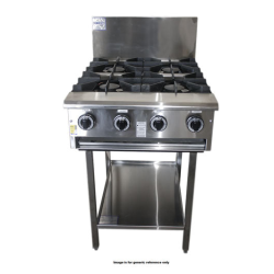 Complete BB-4 Four Burner...