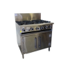 COMPLETE  Commercial Cha Siew Oven Ranges - 2 burner with 300mm Grill Plate - CS-2/12G
