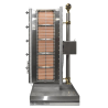 Ozsarac 5 Burner Shish Kebab Machine Semi-Automatic   SK5